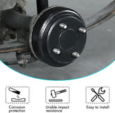 10L0L Golf Cart Rear Brake Drums for Club Car DS Precedent